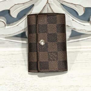 Louis Vuitton Damier Ebene 6 Key Holder Multicles N62630